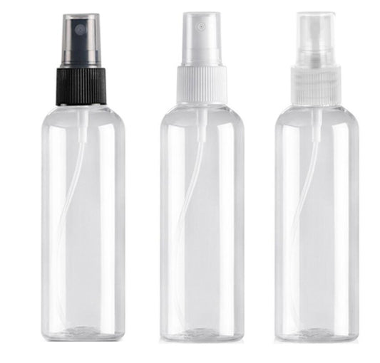 PET Spray Bottle 100ml Travel Cosmetic Bottles